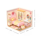 Lovely Pink Bedroom | Miniature House DIY
