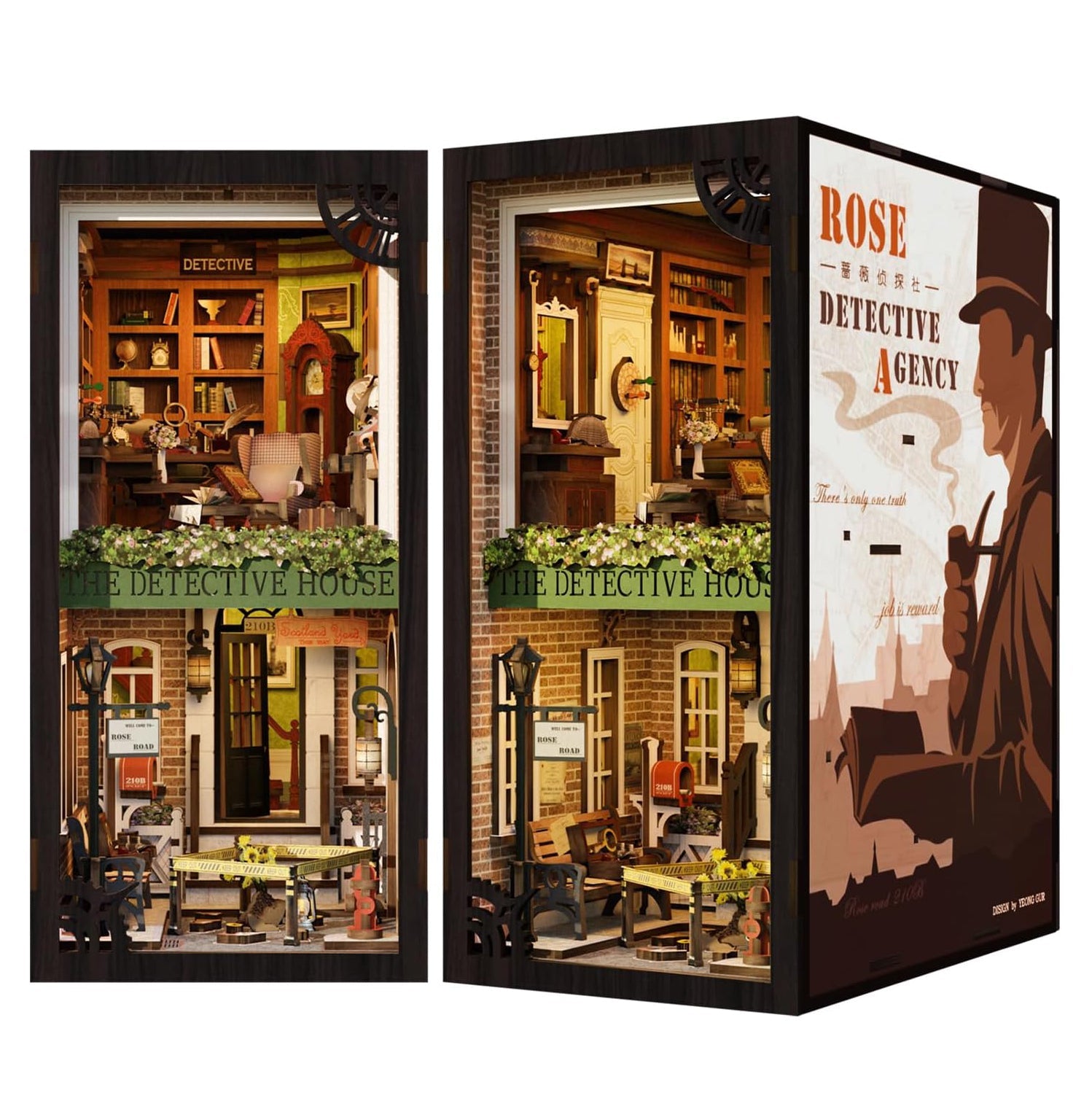 Detective Agency | Book Nook DIY