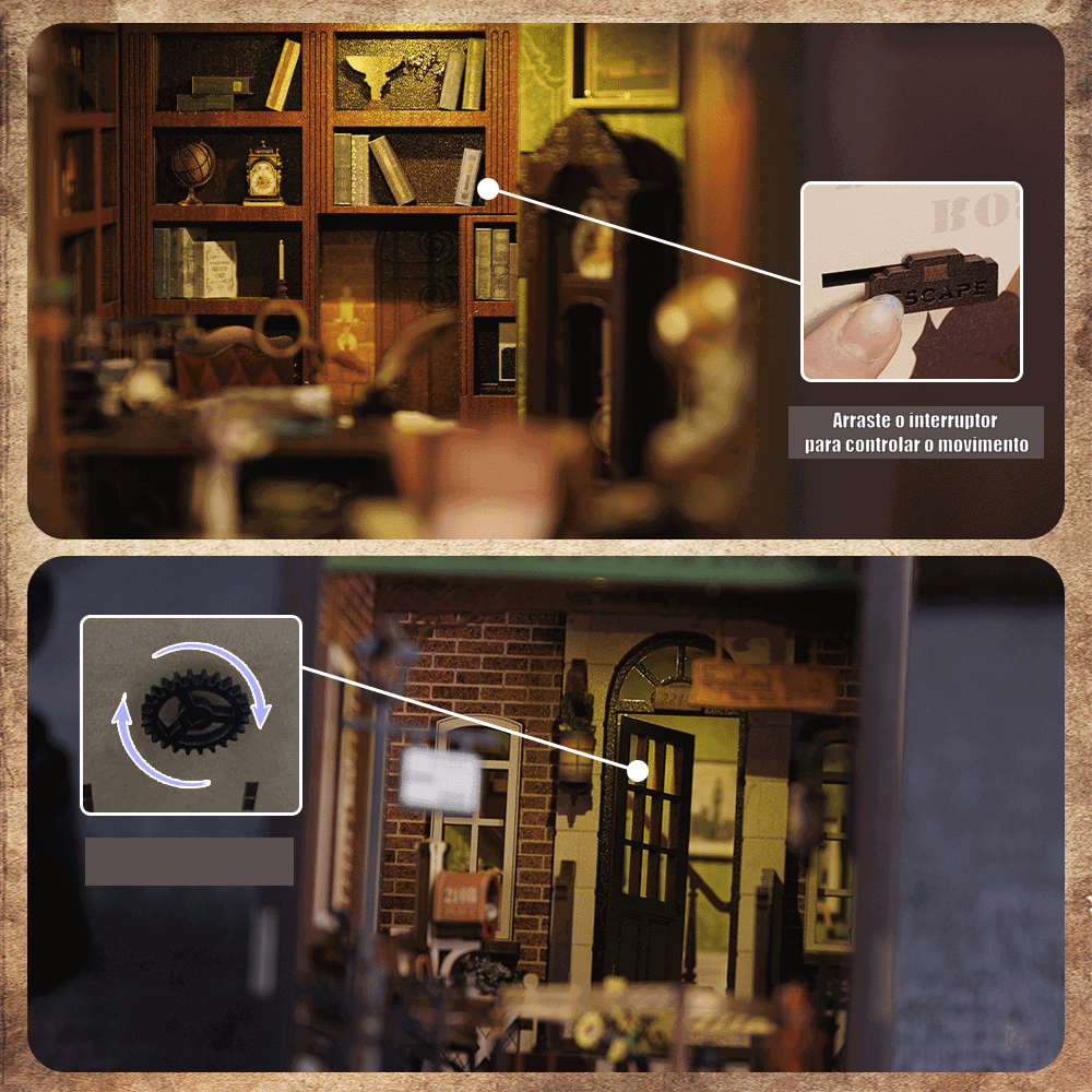 Detective Agency | Book Nook DIY