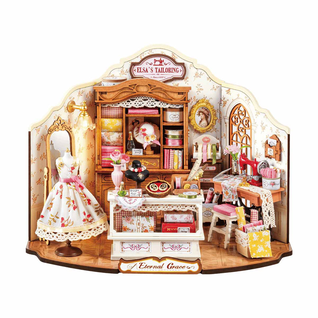 Retro Sewing Atelier | Miniature House DIY