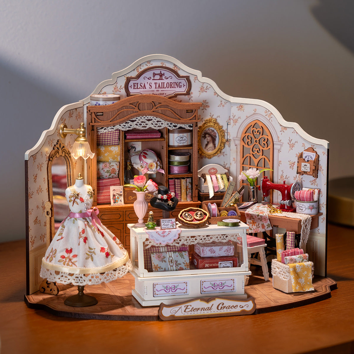 Retro Sewing Atelier | Miniature House DIY