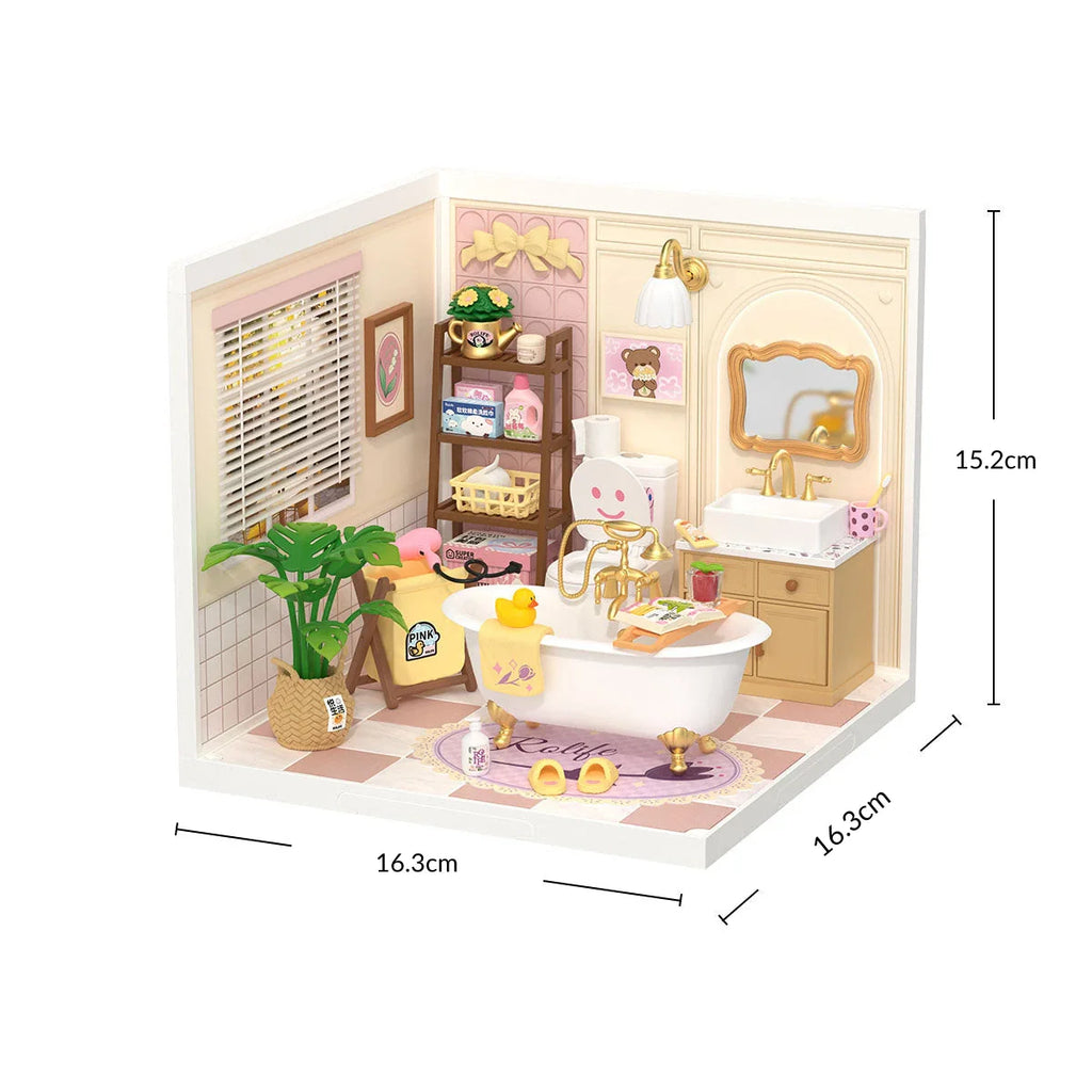 Pop Bubble Bathroom | Miniature House DIY