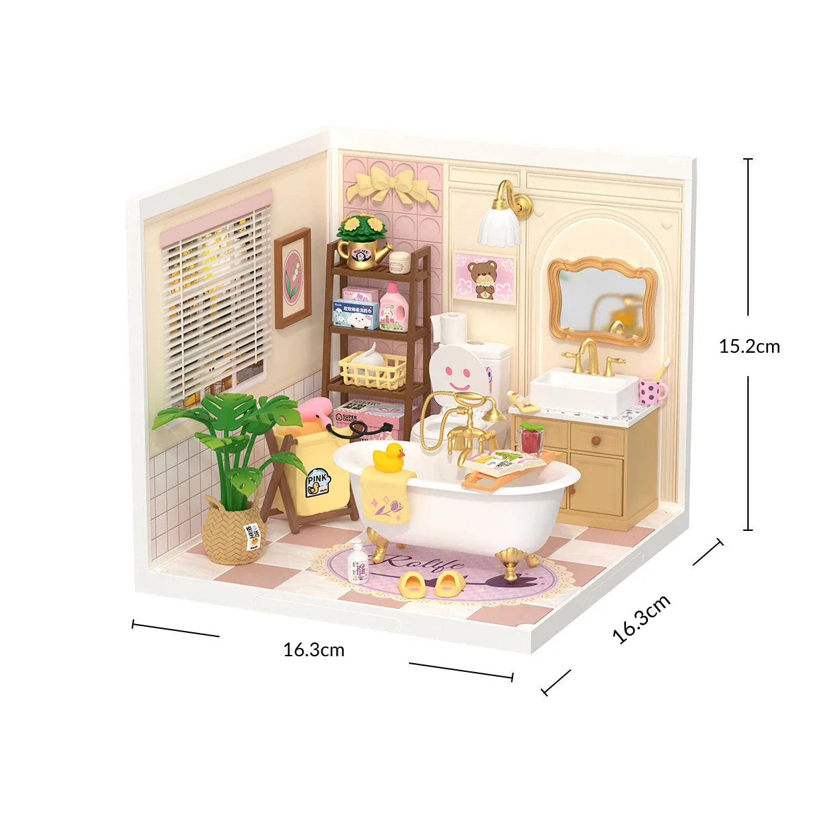 Pop Bubble Bathroom | Miniature House DIY