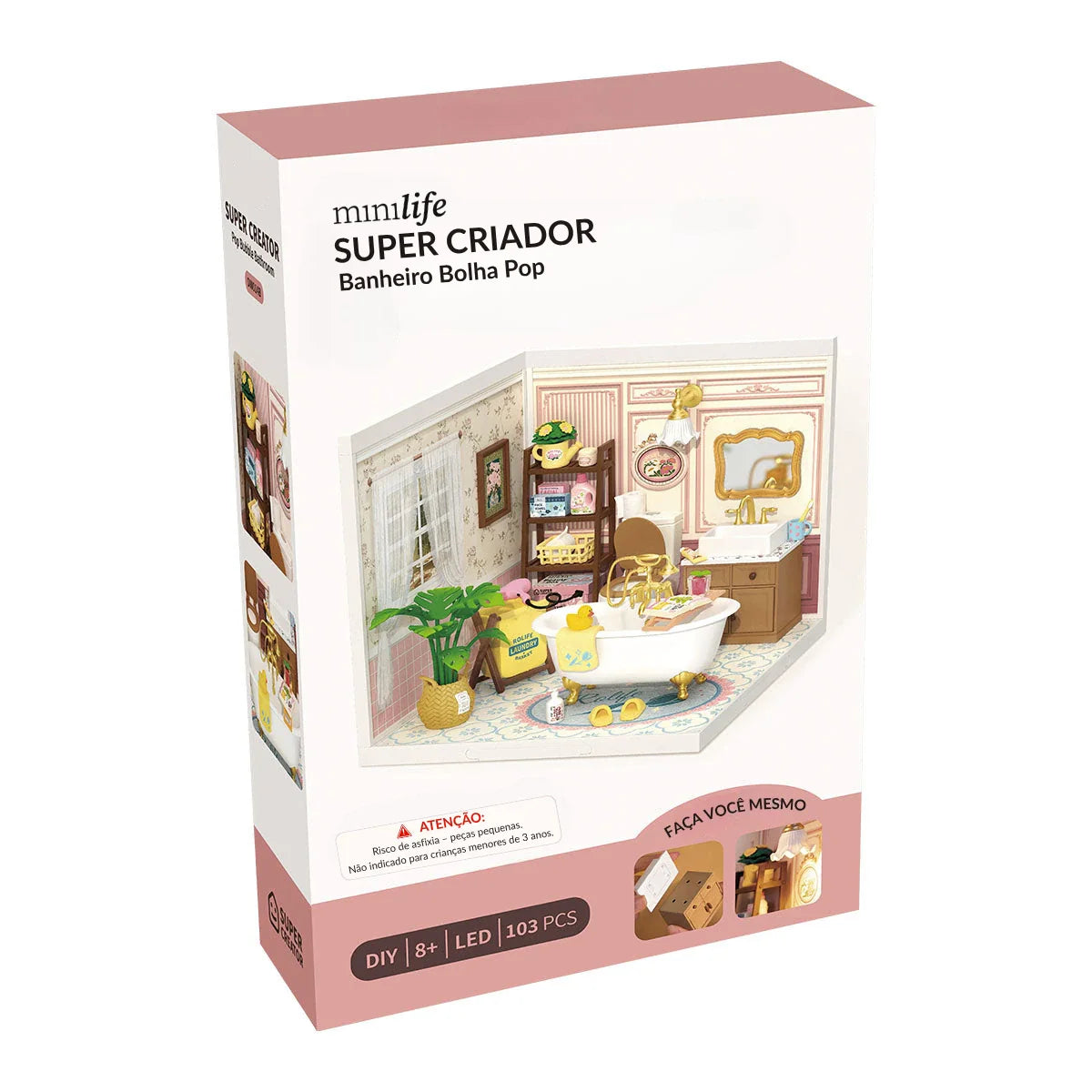 Pop Bubble Bathroom | Miniature House DIY