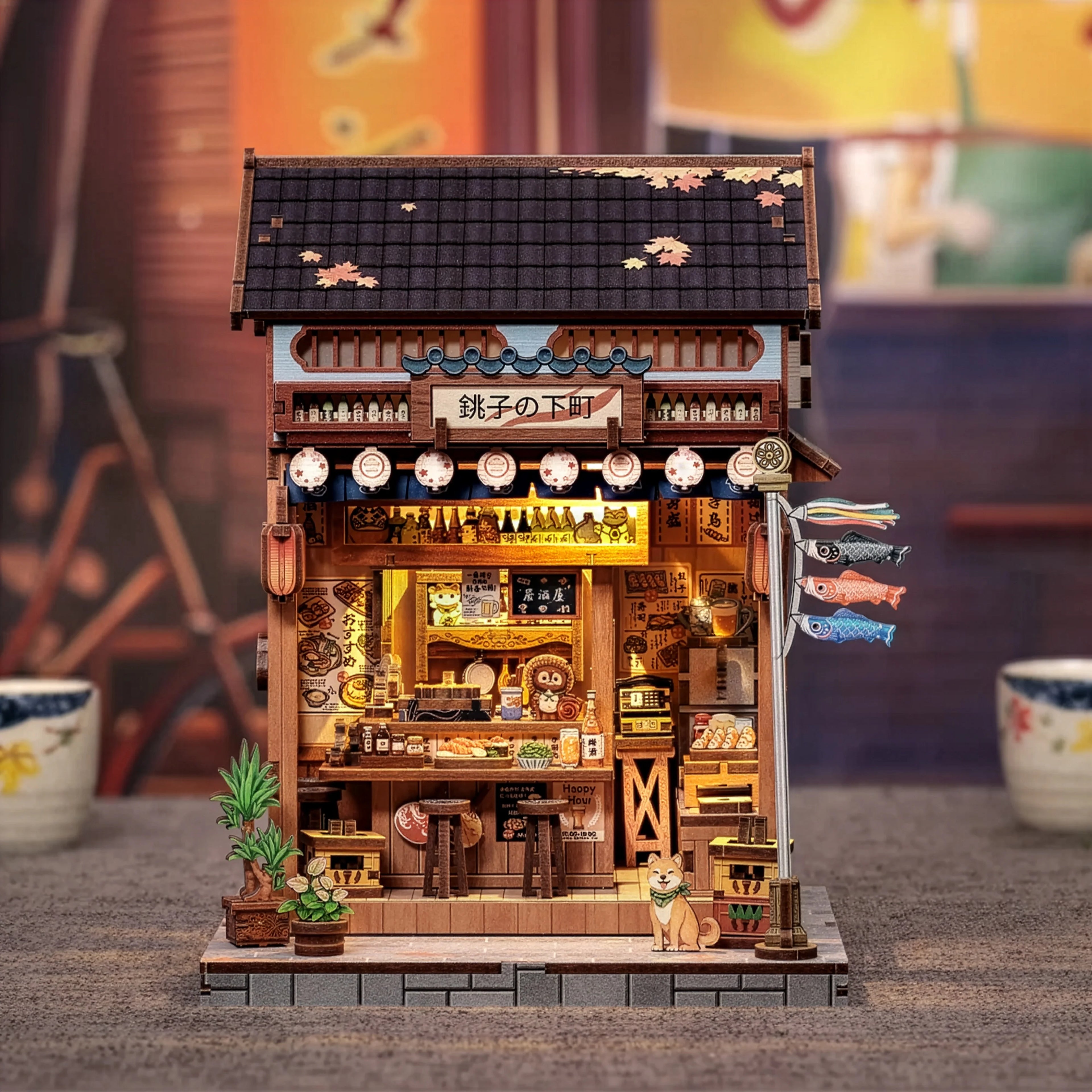 Japanese Izakaya Bar | Miniature House DIY