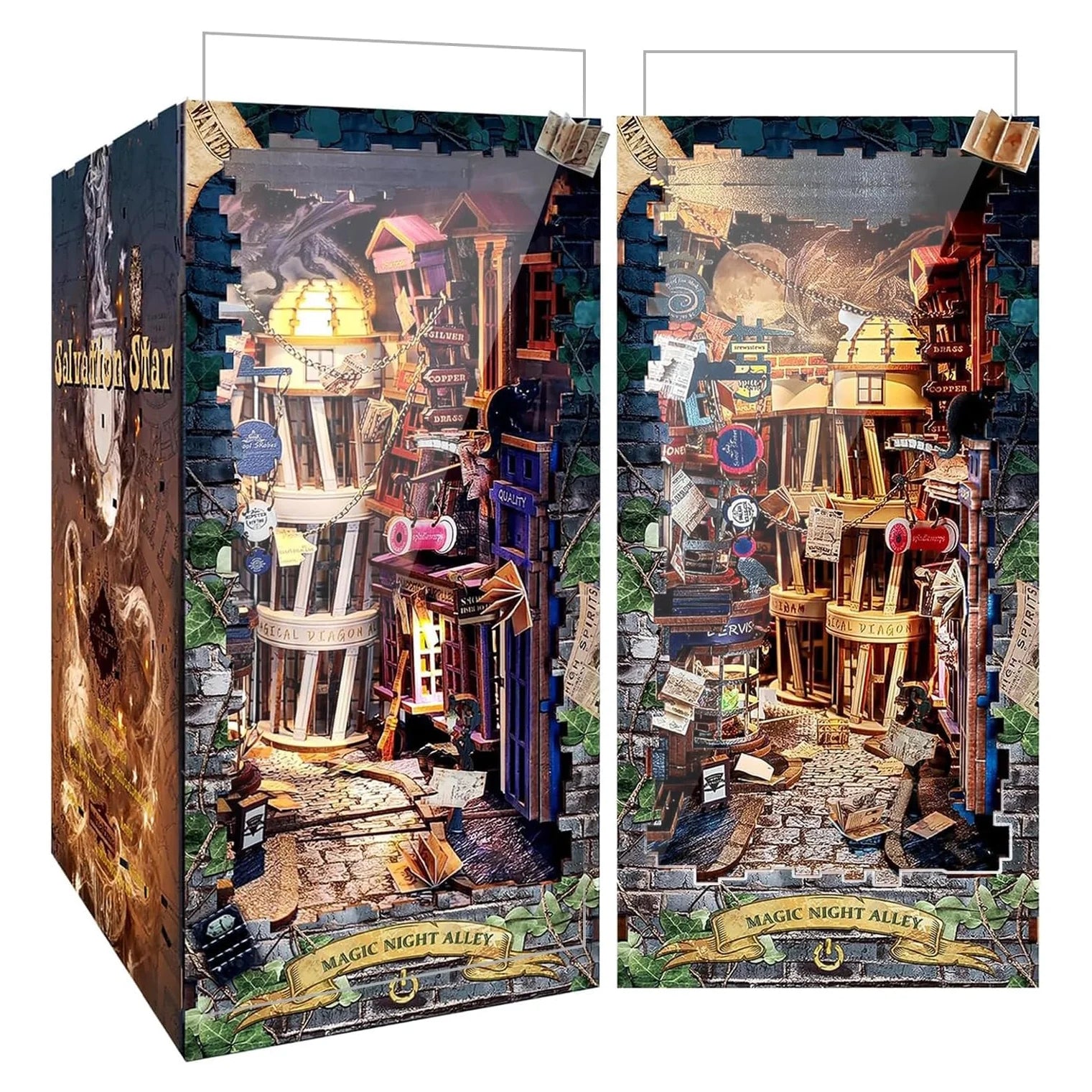 Magic Alley | Book Nook DIY