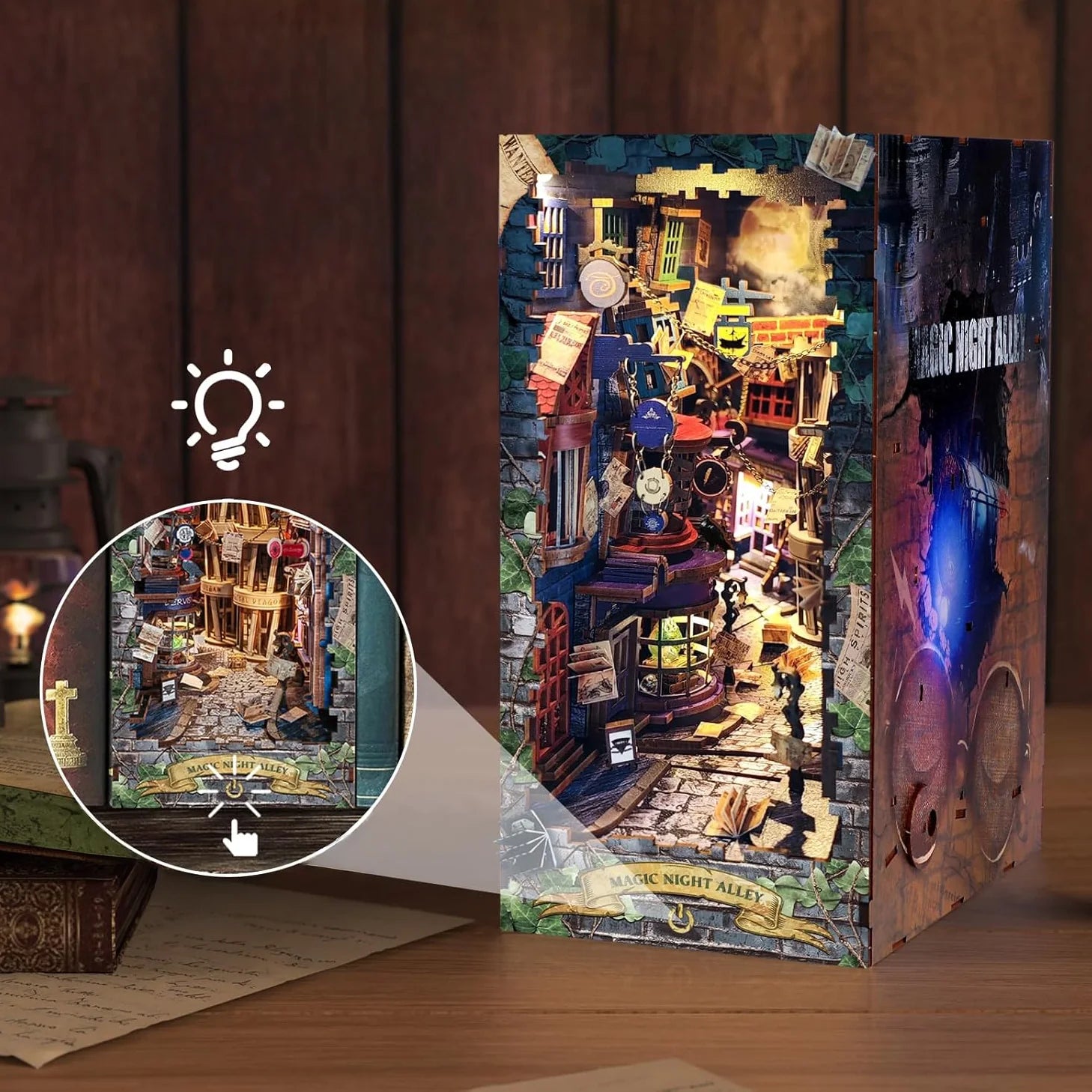 Magic Alley | Book Nook DIY