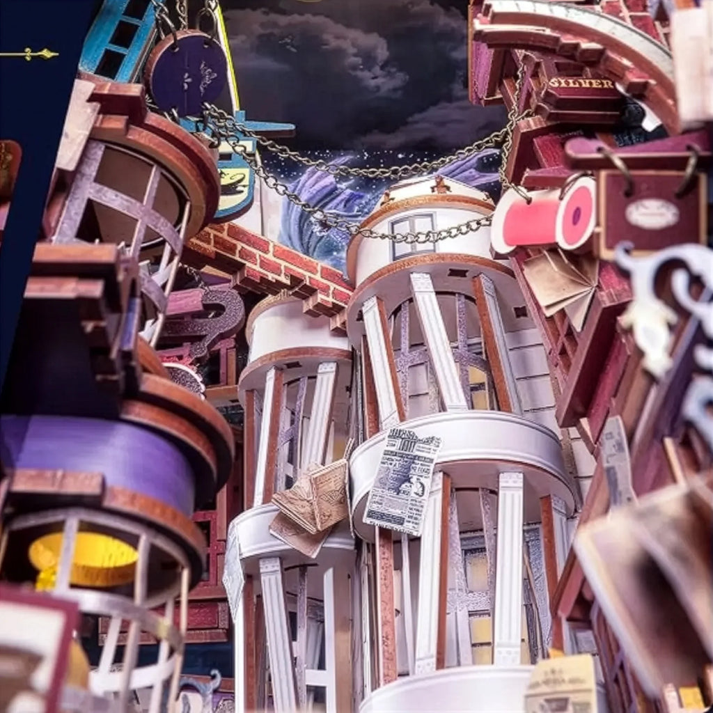 Magic Alley | Book Nook DIY