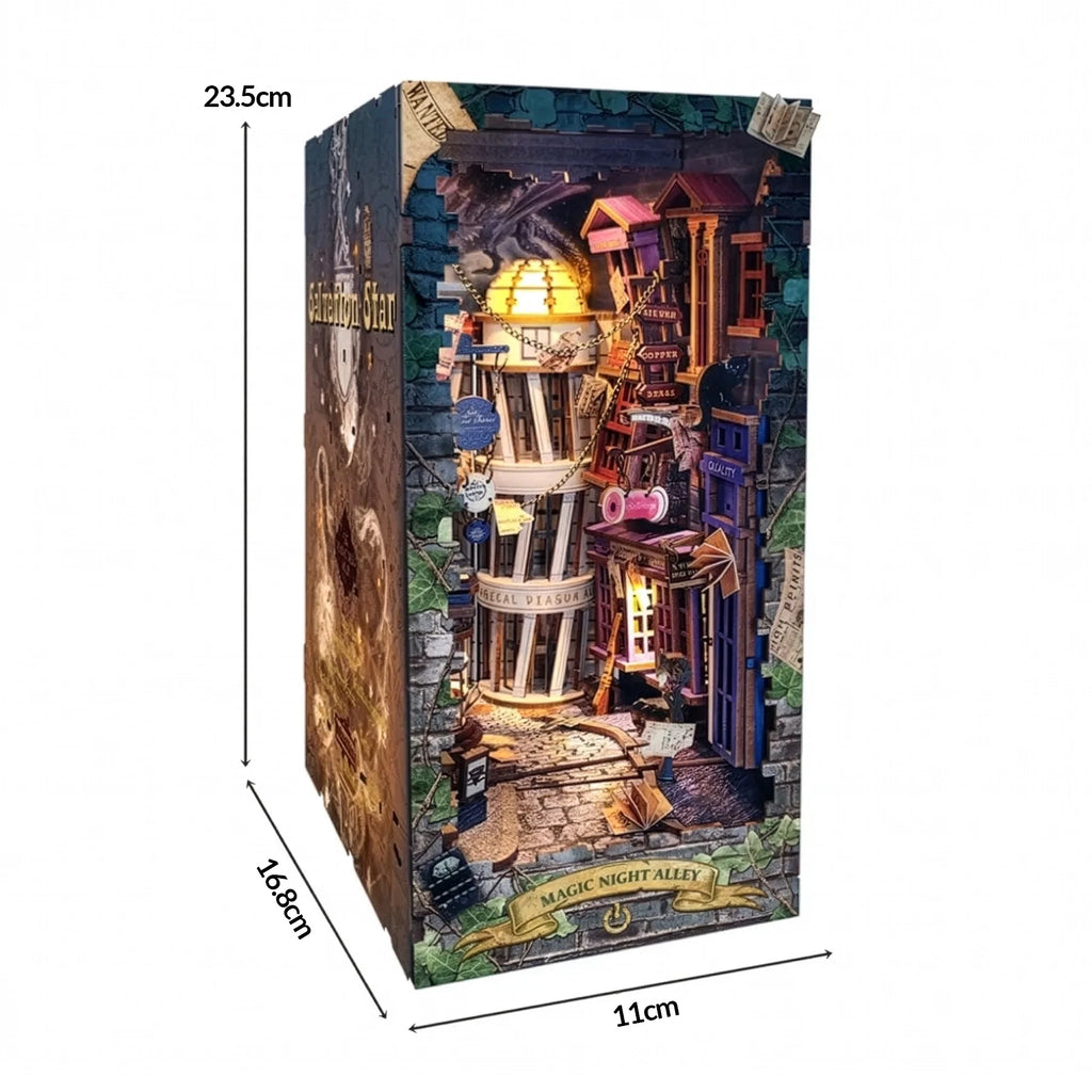 Magic Alley | Book Nook DIY