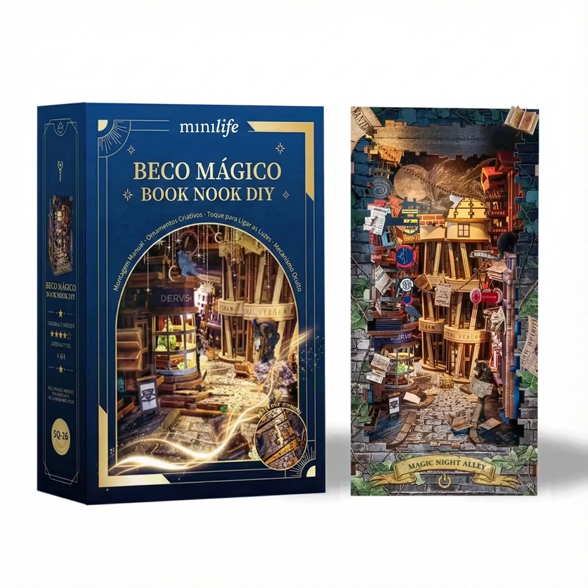 Magic Alley | Book Nook DIY