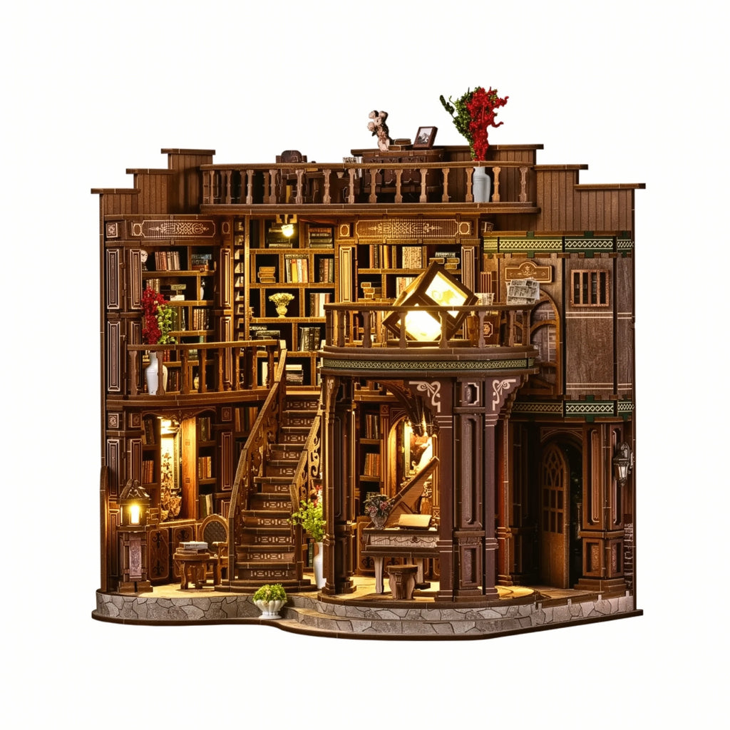 Dream Library | Miniature House DIY
