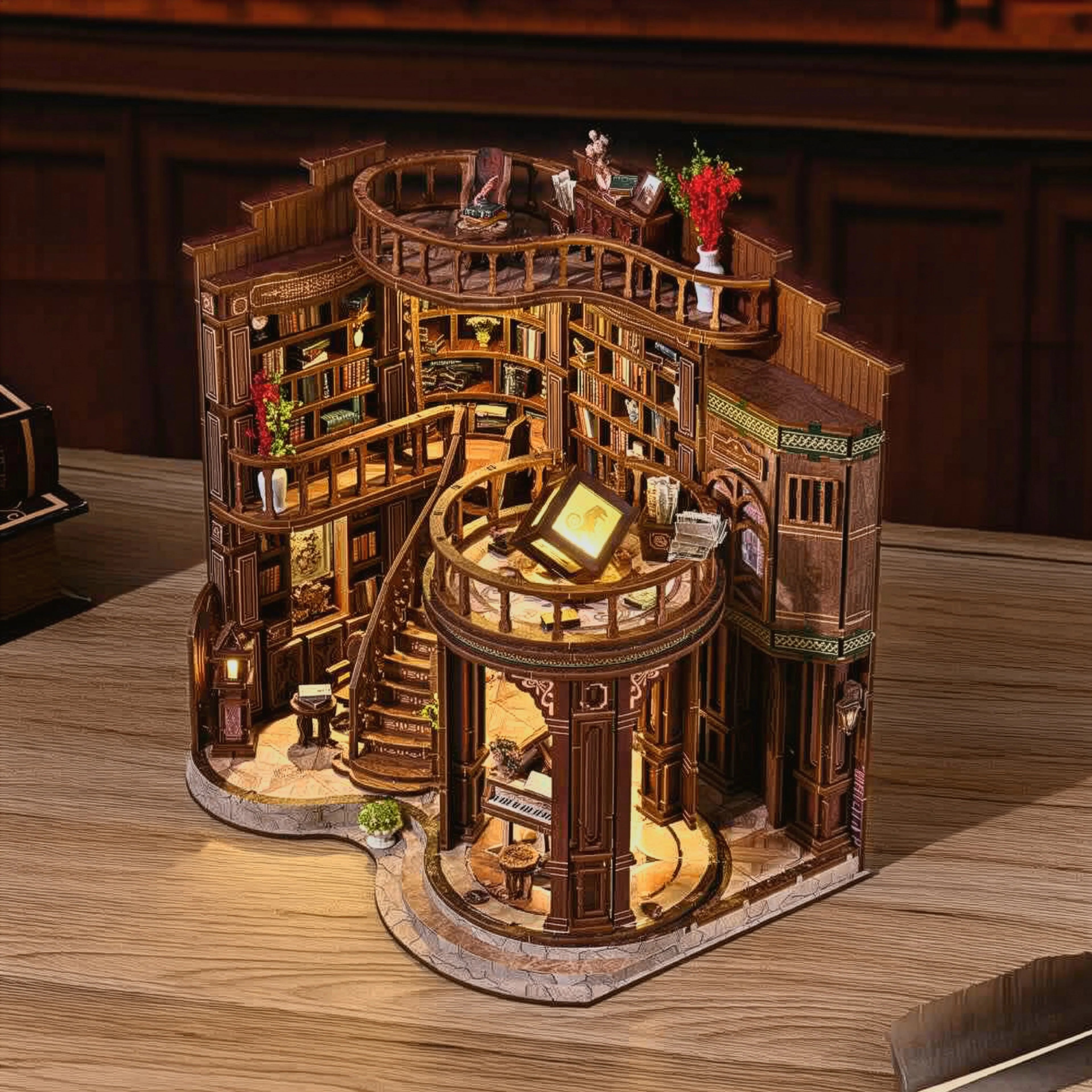 Dream Library | Miniature House DIY