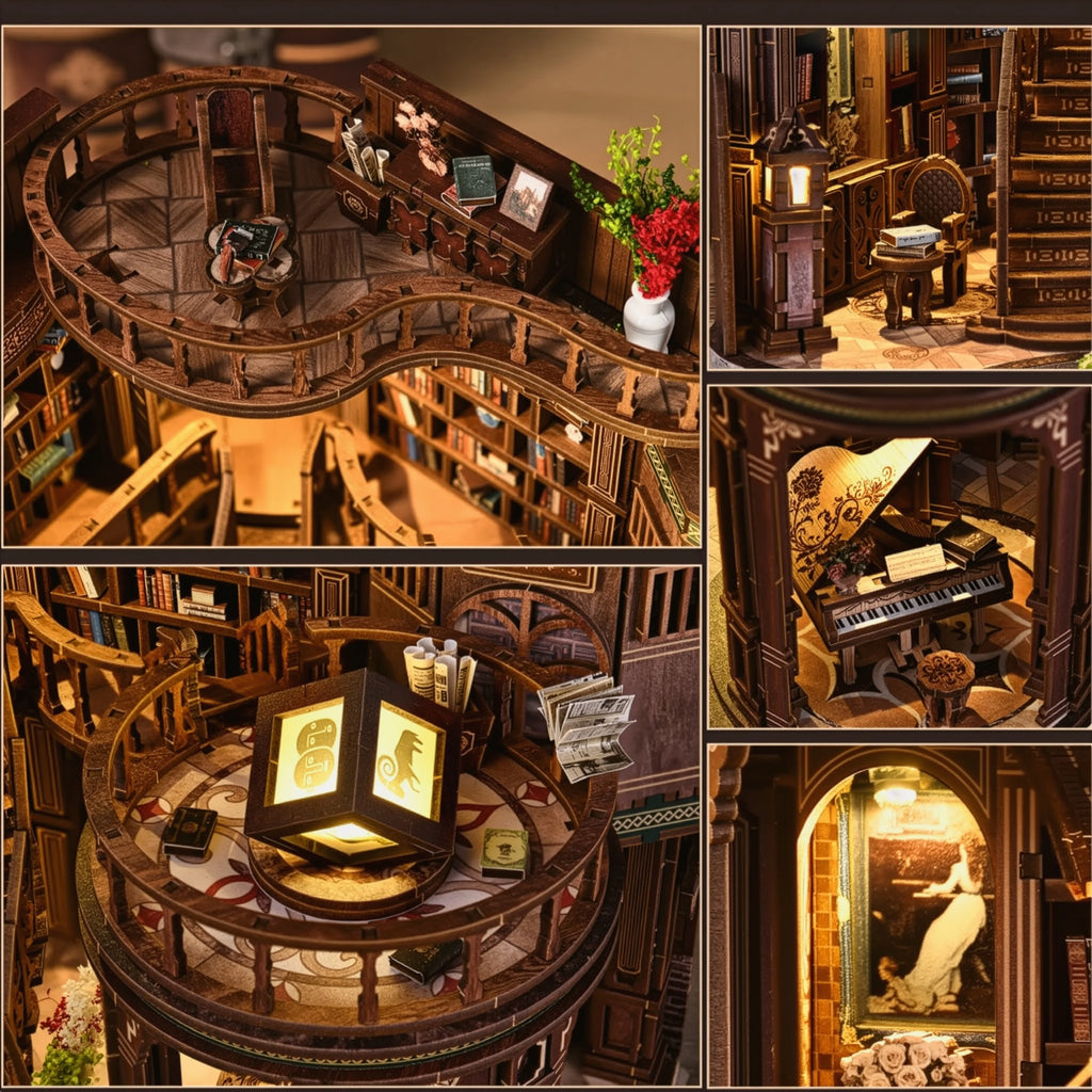 Dream Library | Miniature House DIY
