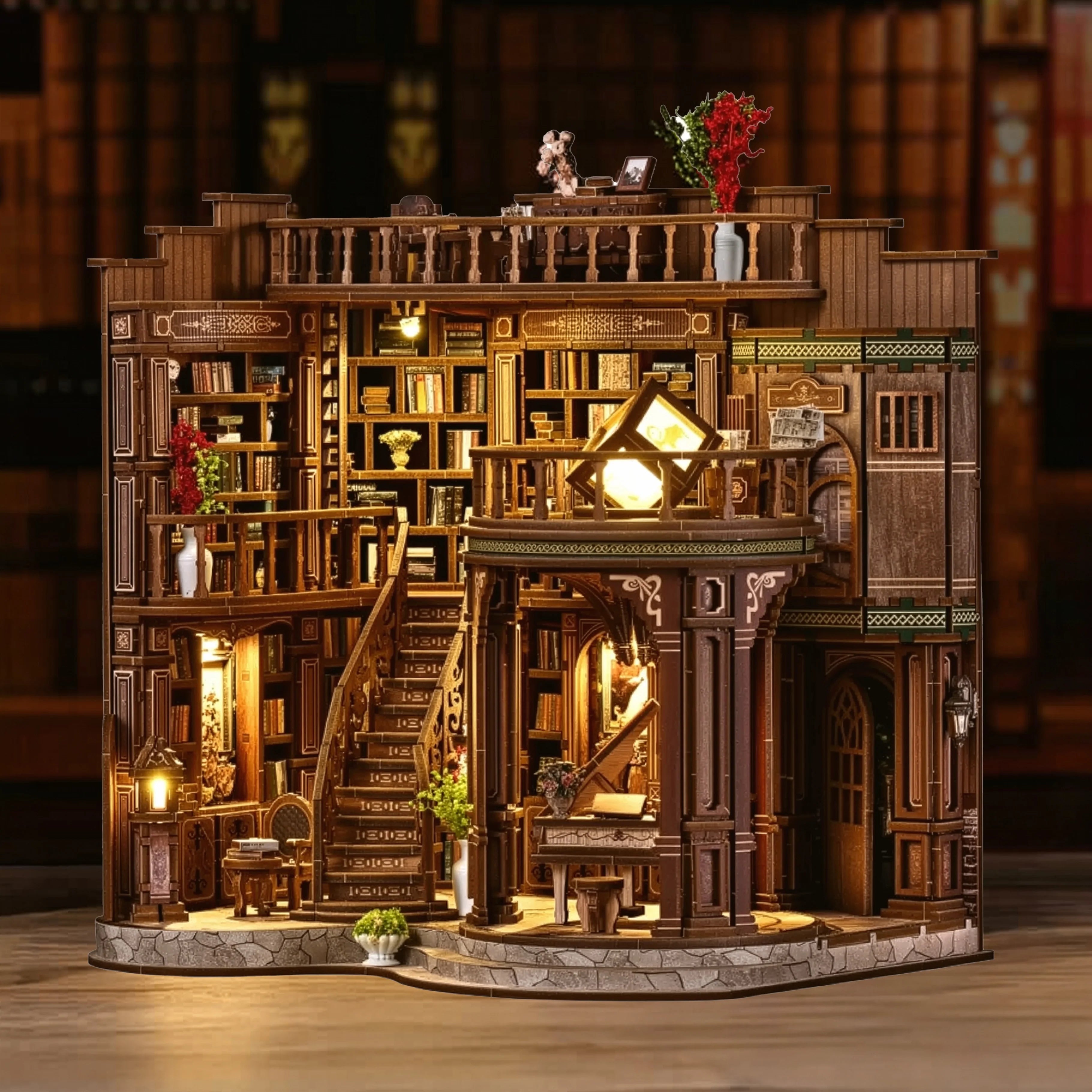 Dream Library | Miniature House DIY
