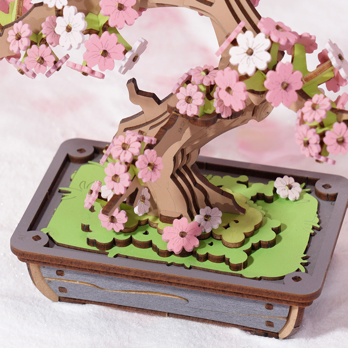 Sakura Cherry Blossom Bonsai | 3D Puzzle