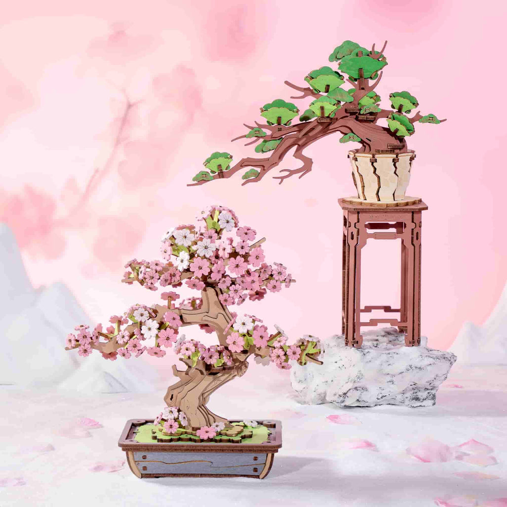 Sakura Cherry Blossom Bonsai | 3D Puzzle