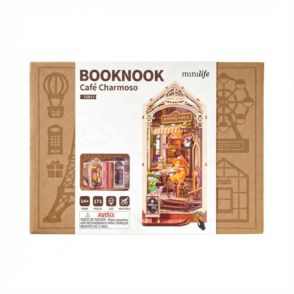 Charming Cafe | Book Nook DIY