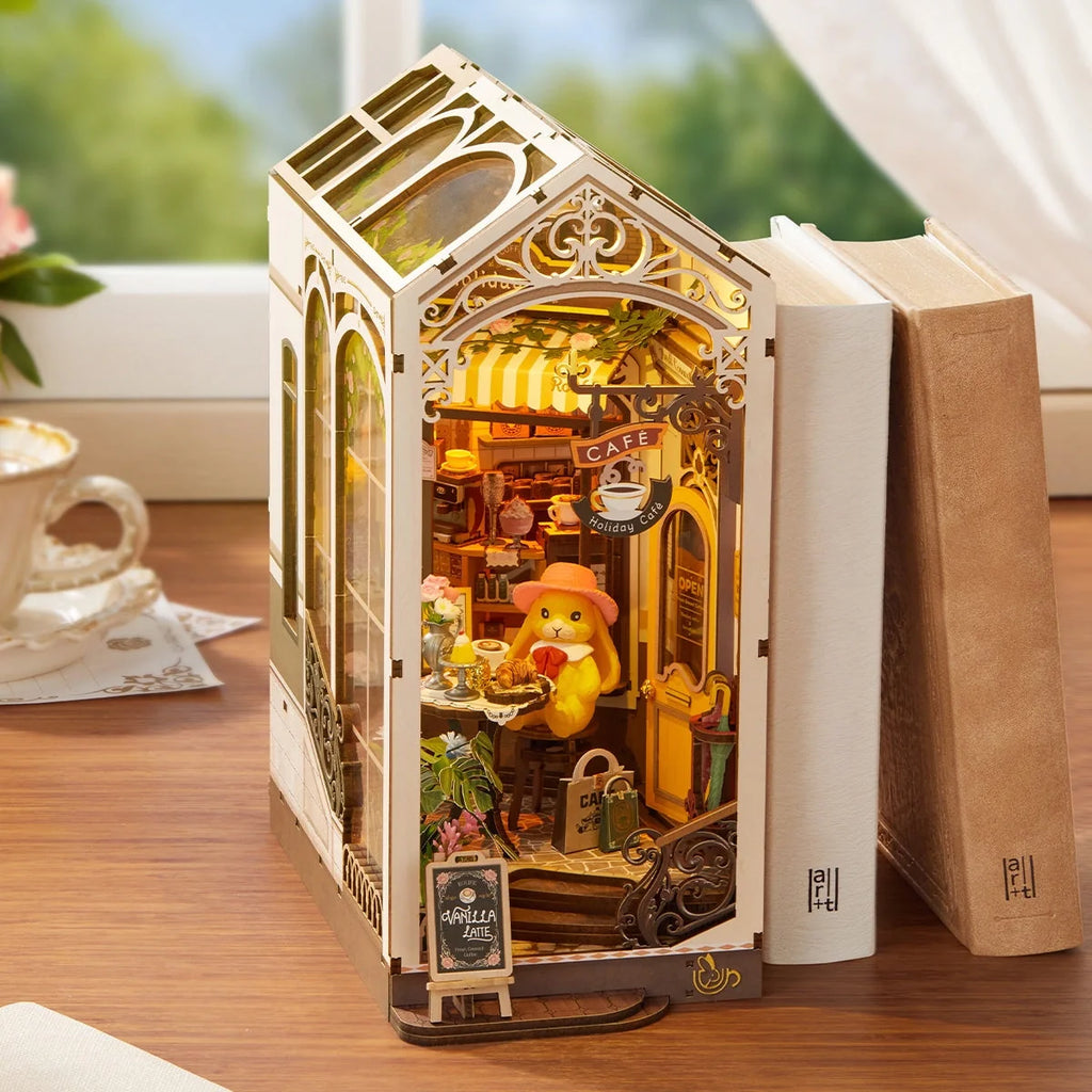 Charming Cafe | Book Nook DIY