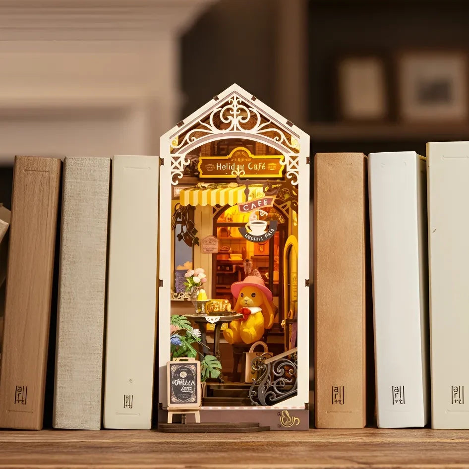 Charming Cafe | Book Nook DIY