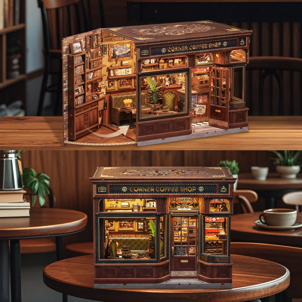 Corner Cafe | Miniature House DIY