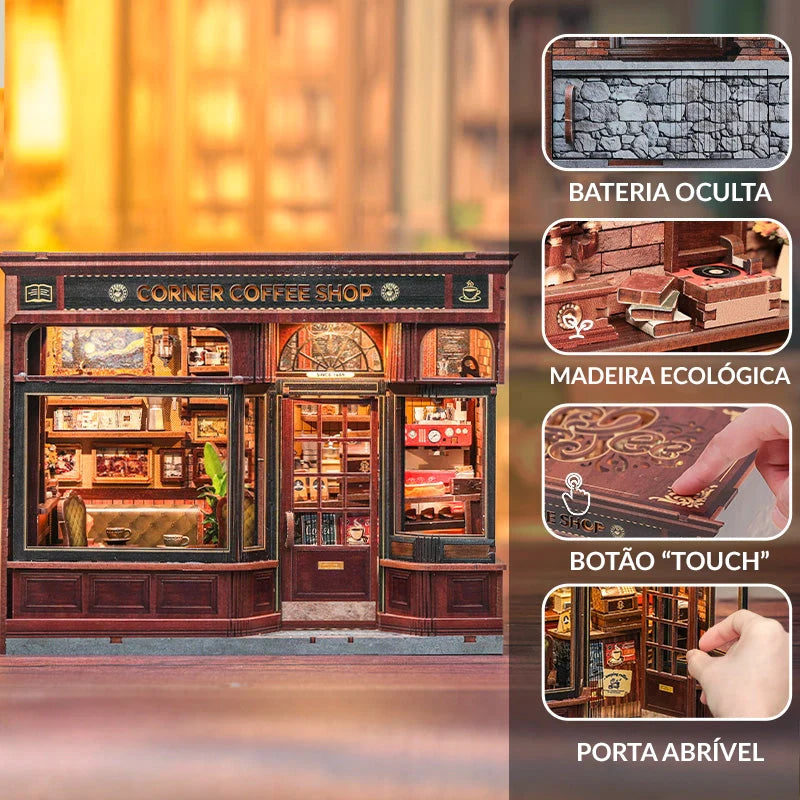 Corner Cafe | Miniature House DIY