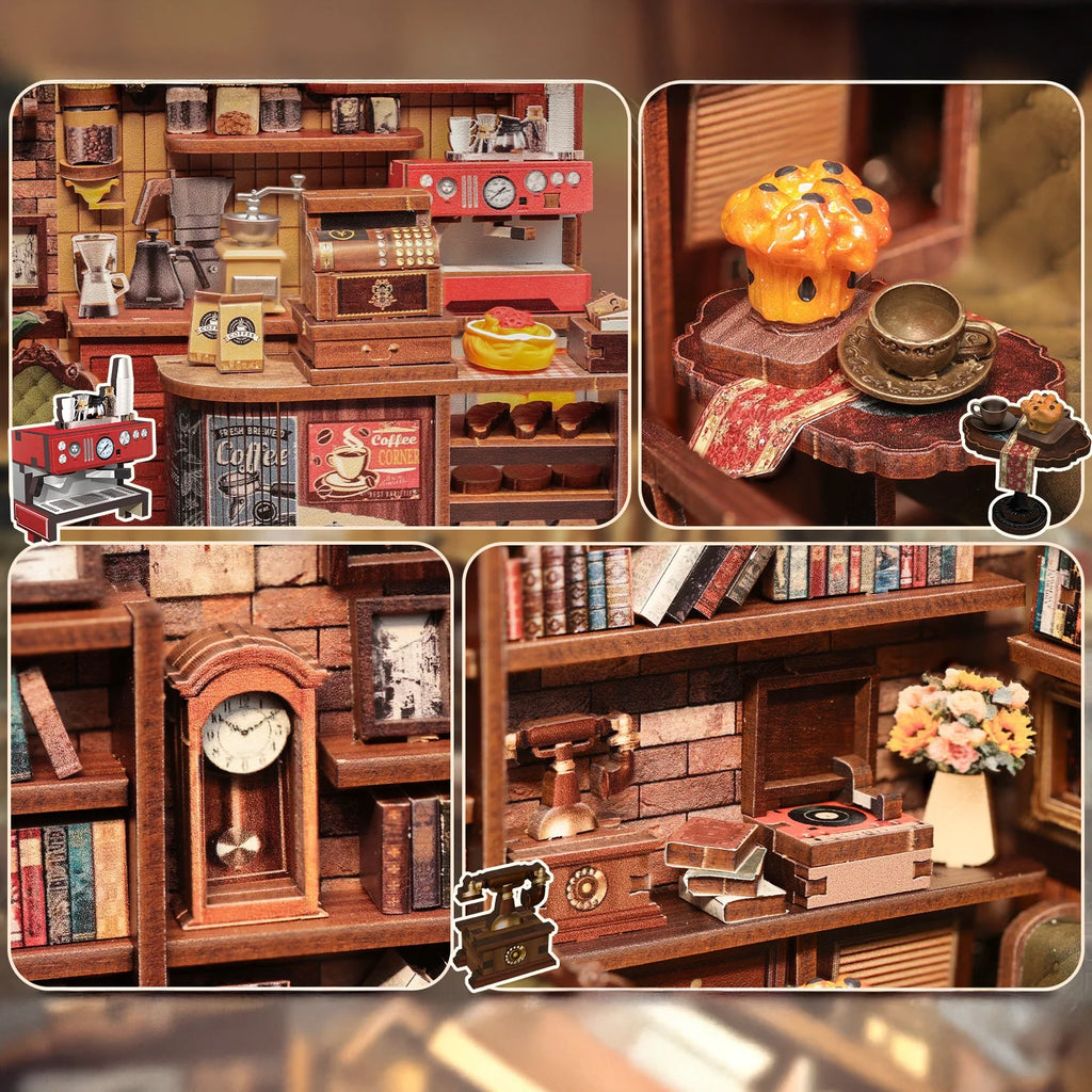 Corner Cafe | Miniature House DIY