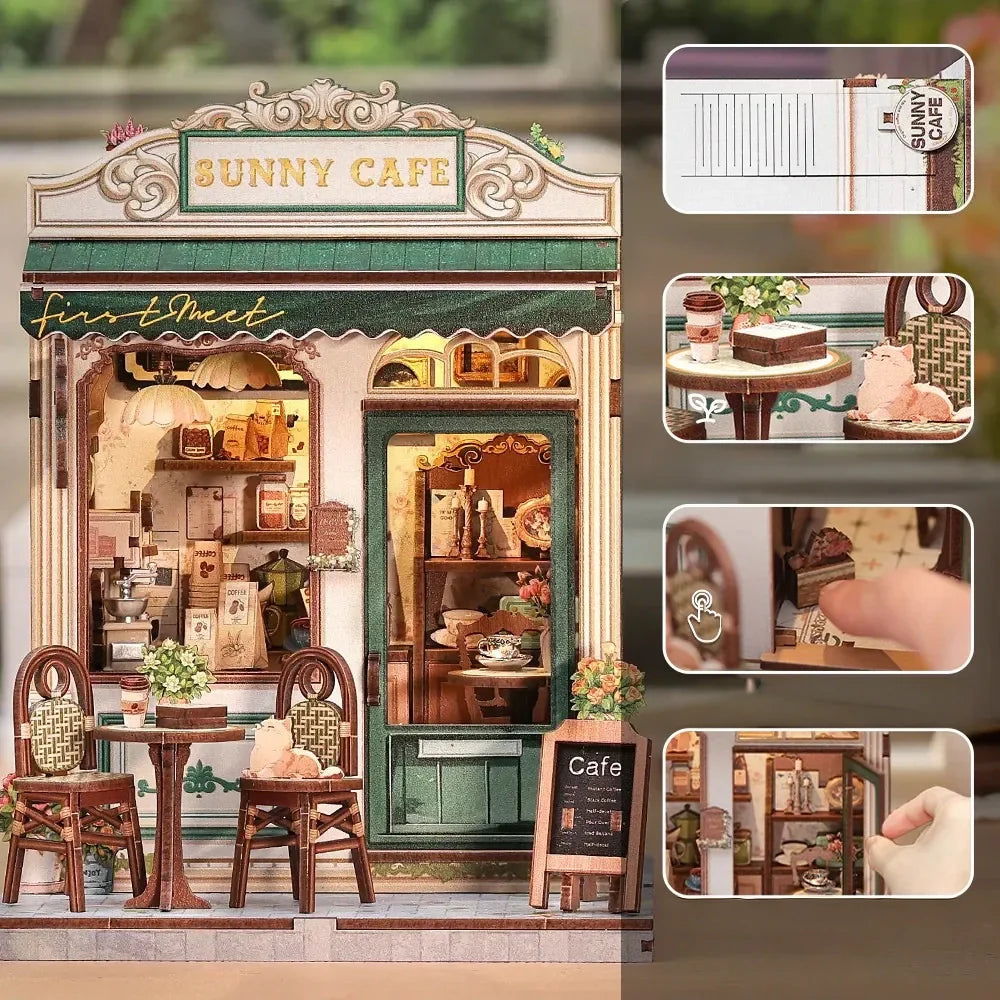 Sun Coffe Shop | Miniature House DIY