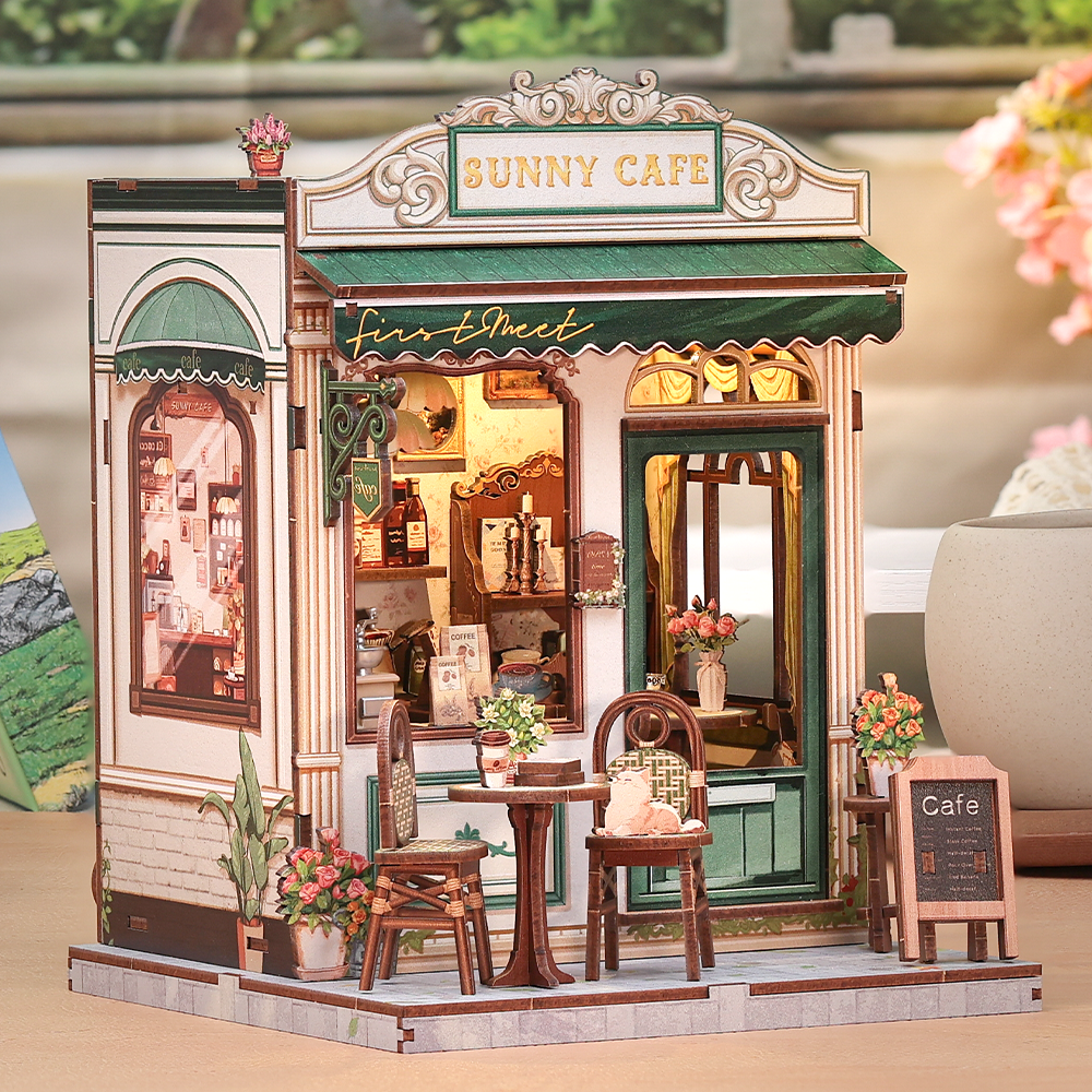 Sun Coffe Shop | Miniature House DIY