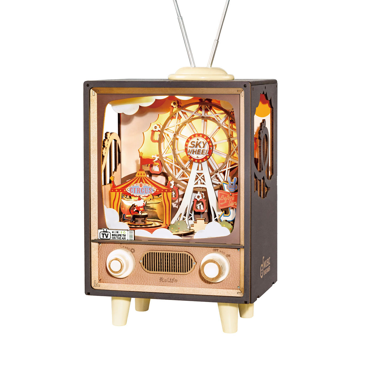 Amusement Park Music Box | 3D Puzzle