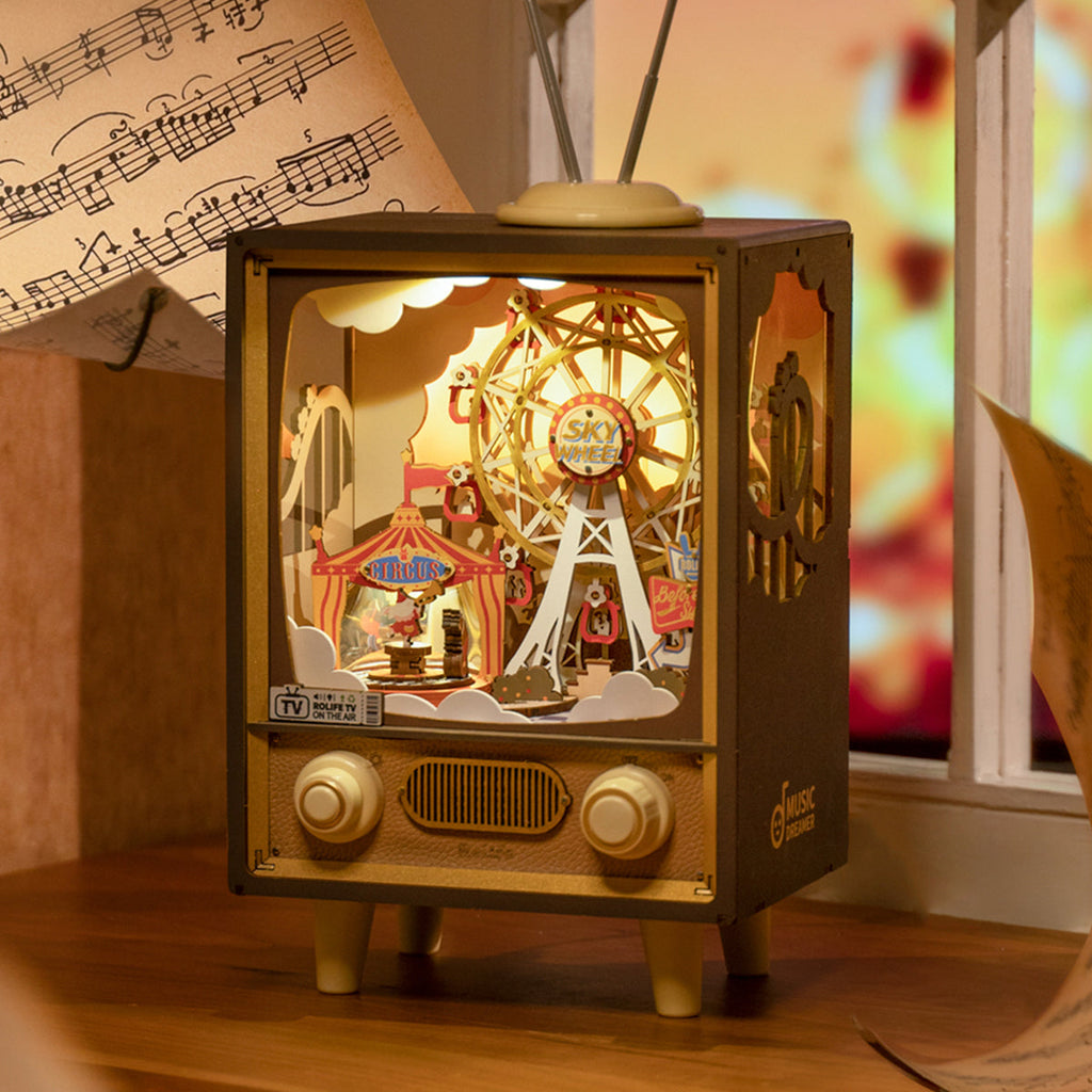 Amusement Park Music Box | 3D Puzzle