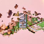 Cherry Blossom Train Music Box | 3D Puzzle