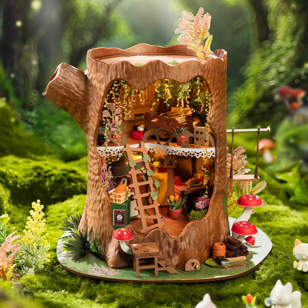 Fairy Tale Treehouse | Miniature House DIY