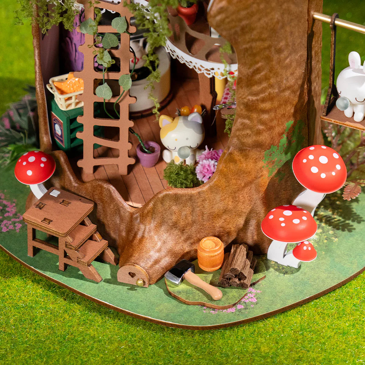 Fairy Tale Treehouse | Miniature House DIY
