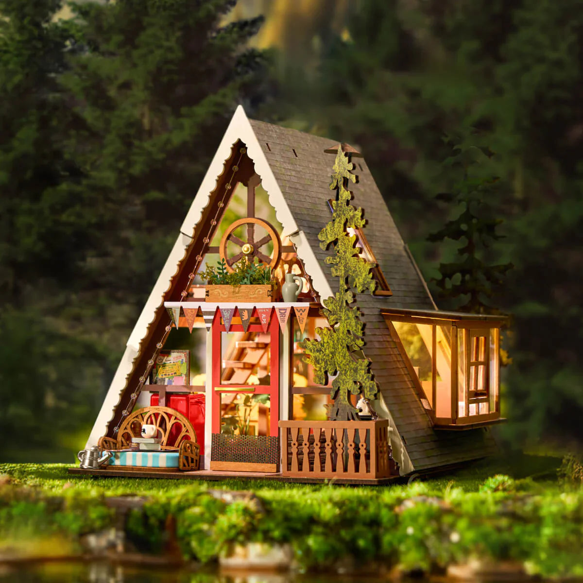 Swiss Chalet | Miniature House DIY