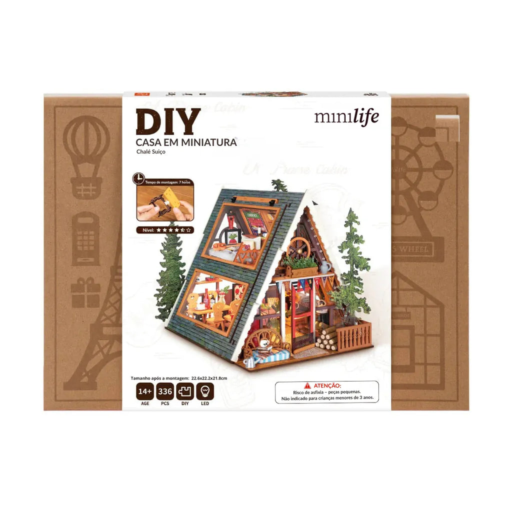 Swiss Chalet | Miniature House DIY