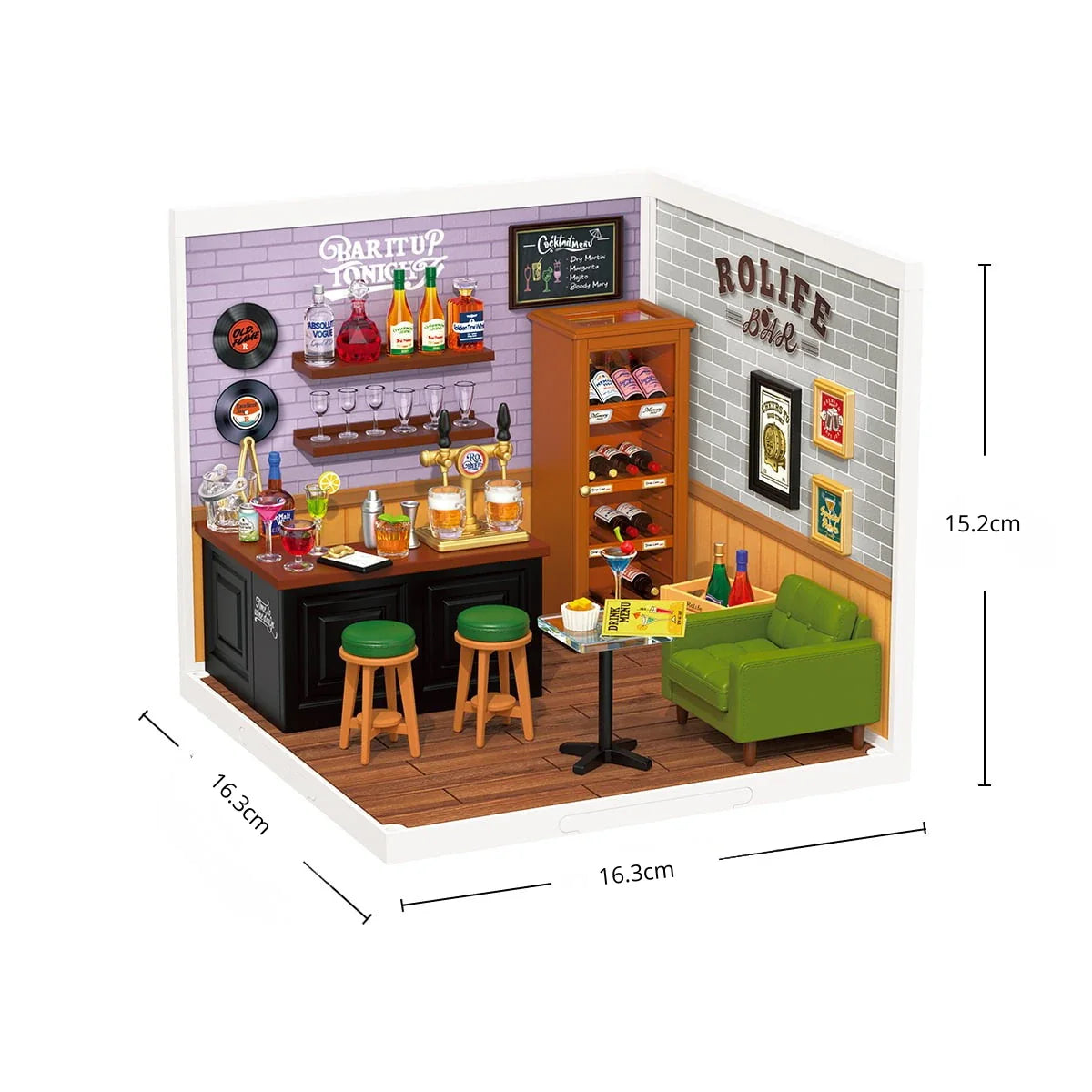Cheers Bar & Pub | Miniature House DIY