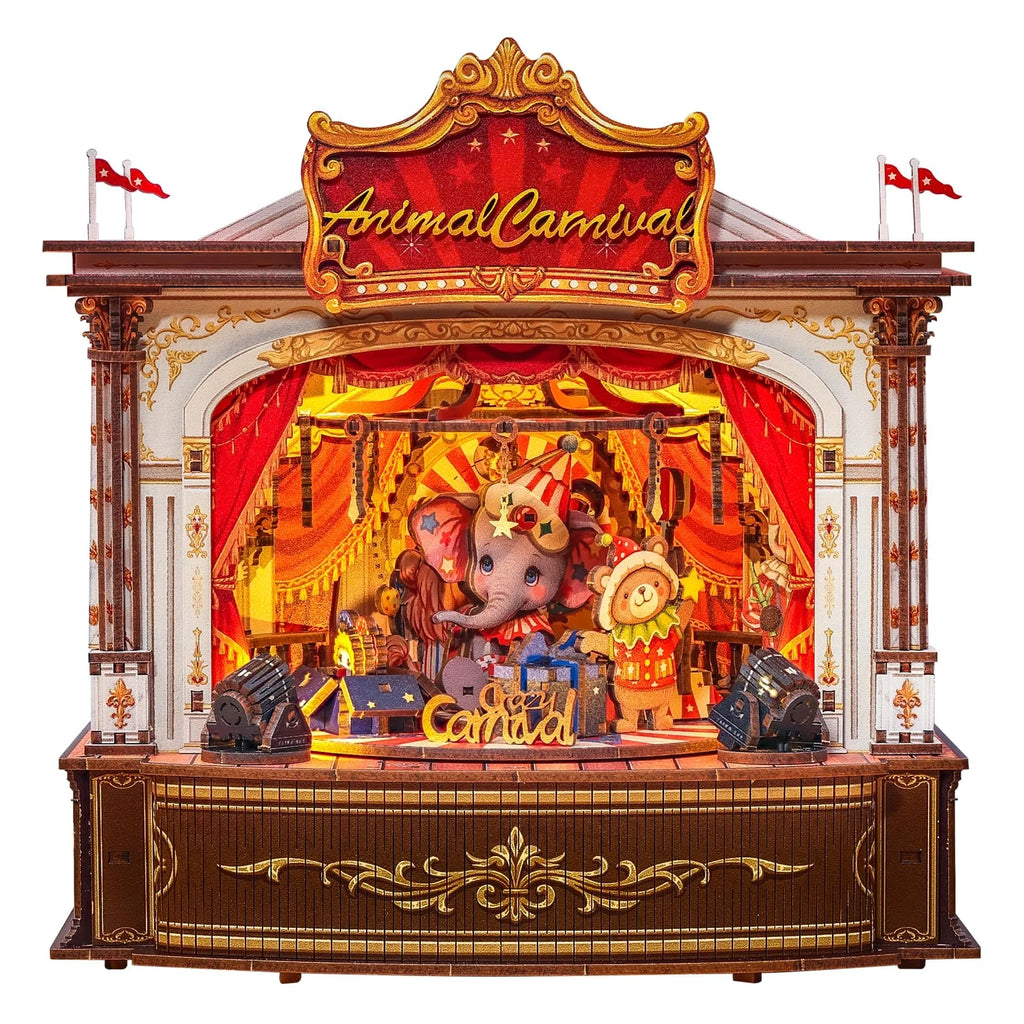 Musical Animal Circus | Miniature House DIY
