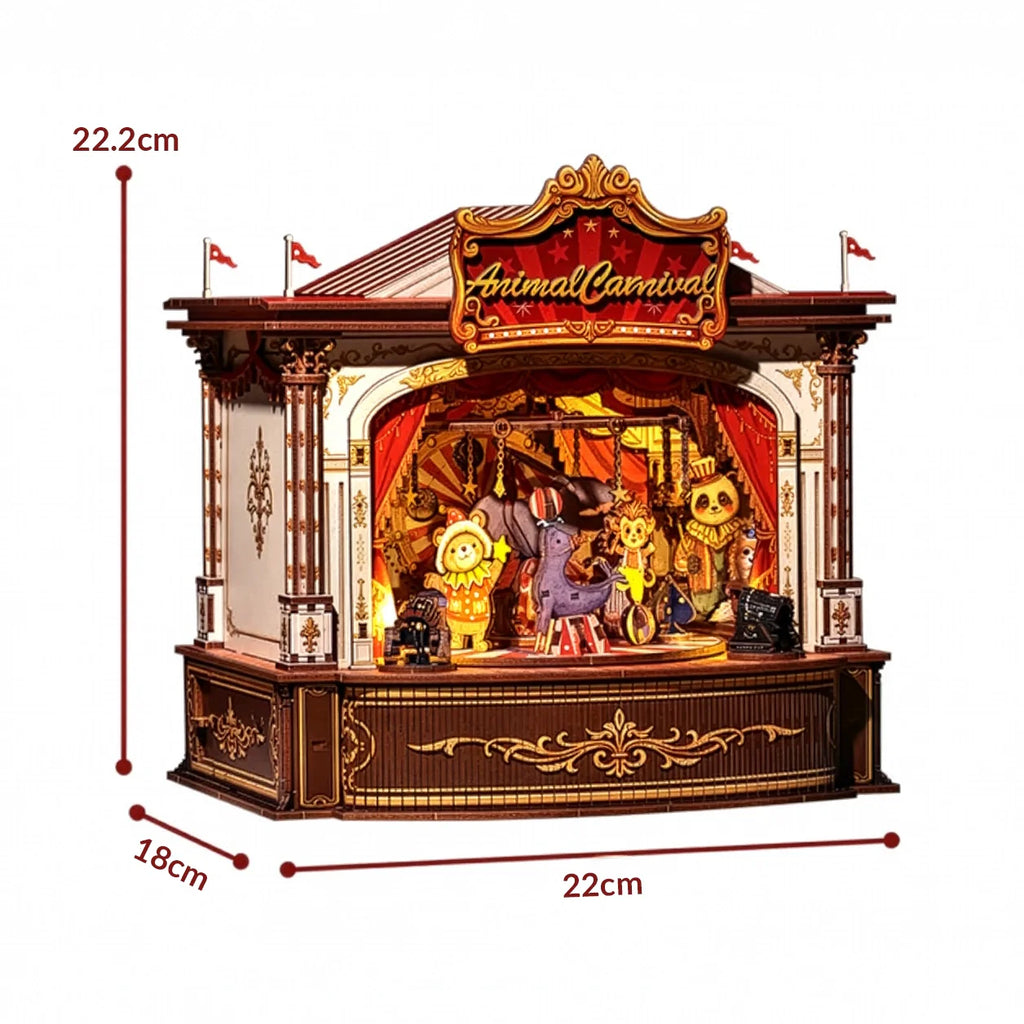 Musical Animal Circus | Miniature House DIY