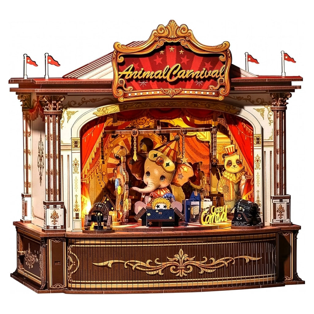 Musical Animal Circus | Miniature House DIY