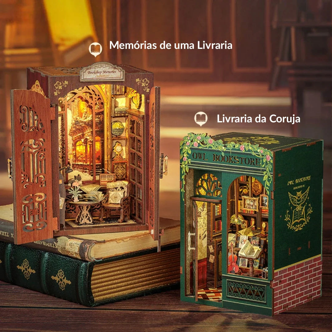 Enchanted Bookstores Collection | Book Nook DIY