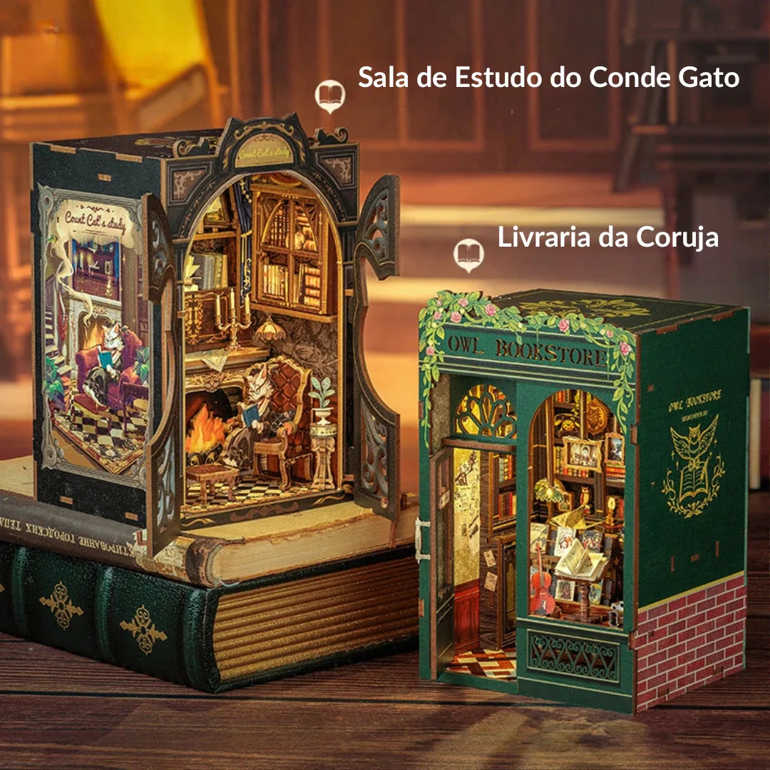 Enchanted Bookstores Collection | Book Nook DIY