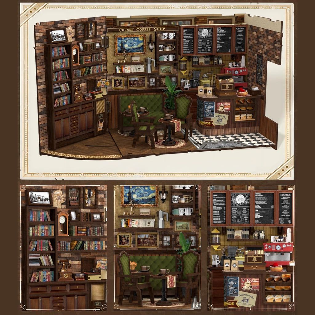 Corner Cafe | Miniature House DIY