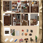 Corner Cafe | Miniature House DIY