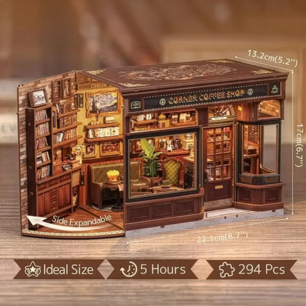 Corner Cafe | Miniature House DIY