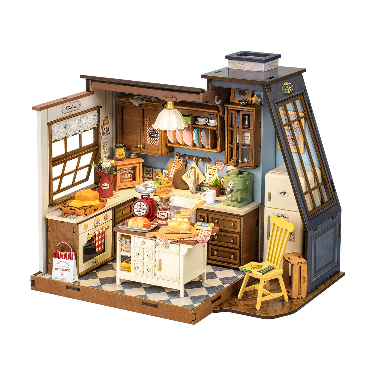 Vintage Kitchen | Miniature House DIY
