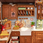 Vintage Kitchen | Miniature House DIY