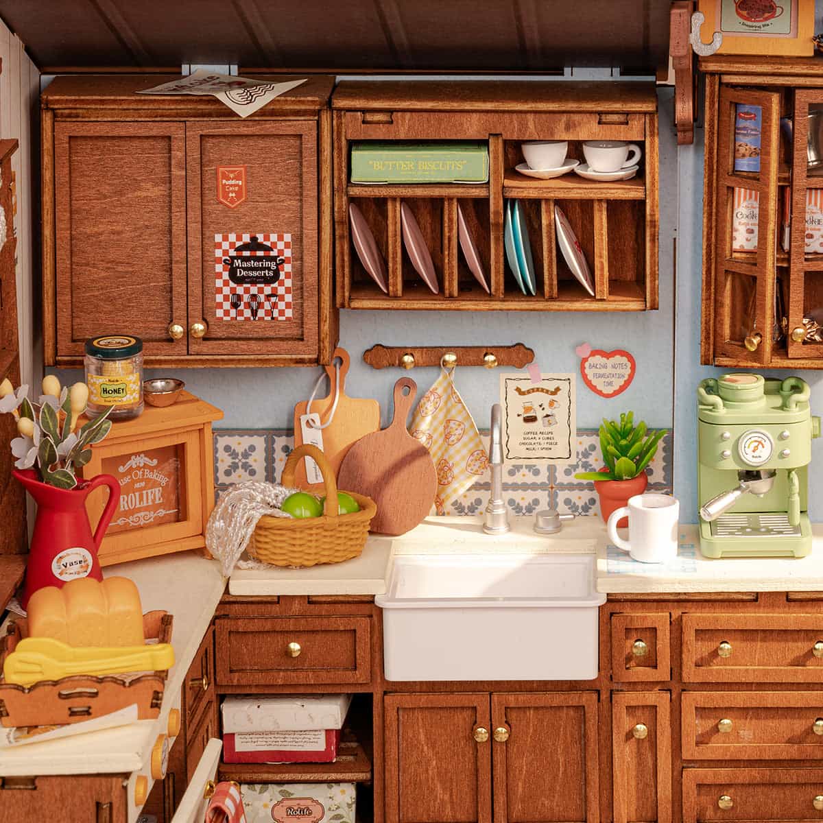 Vintage Kitchen | Miniature House DIY