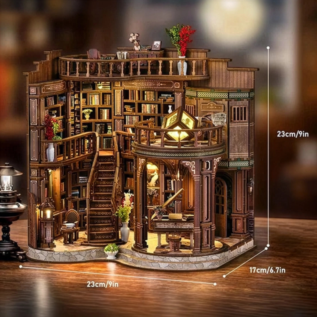 Dream Library | Miniature House DIY