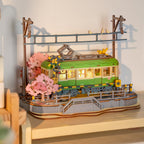 Cherry Blossom Journey Station | 3D Puzzle
