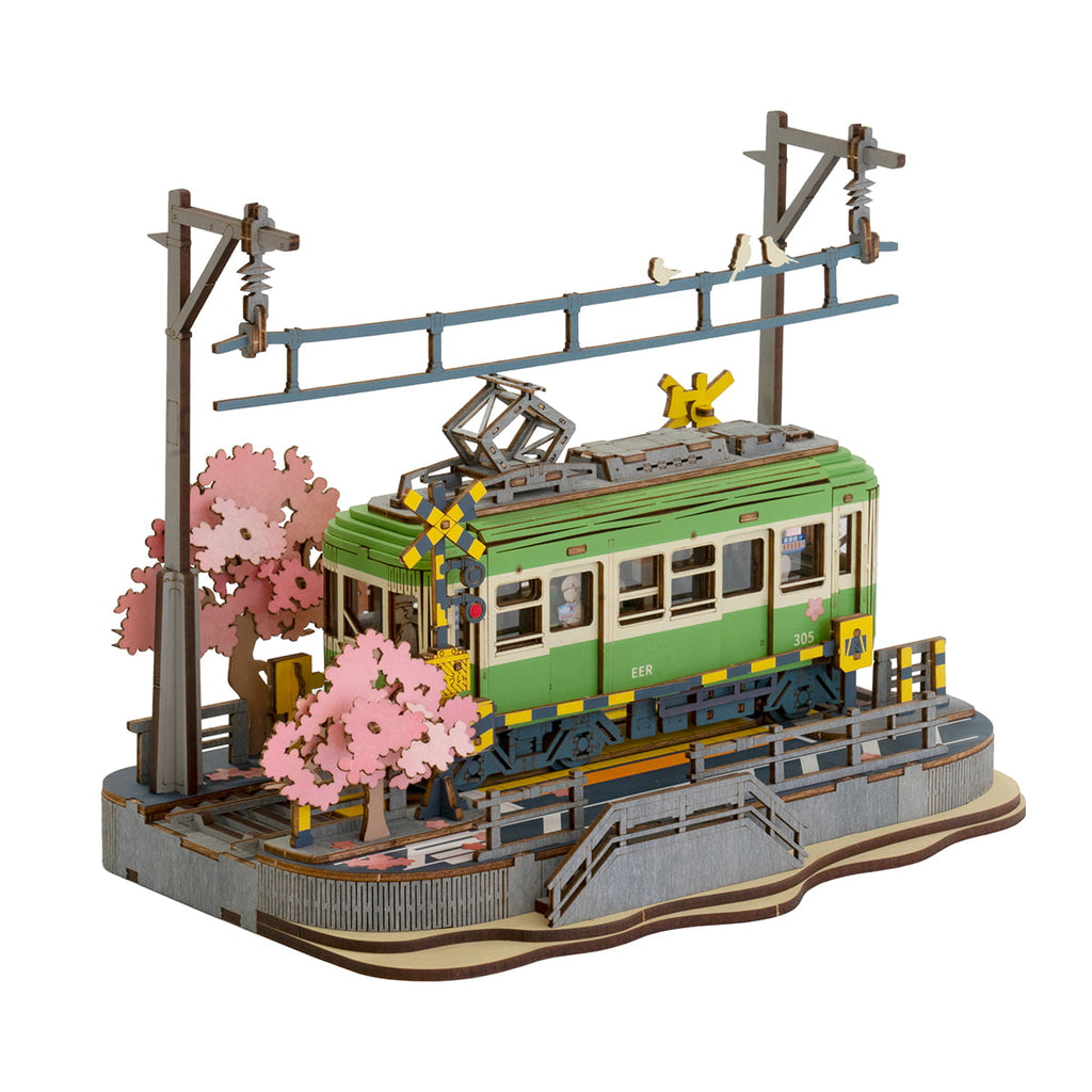 Cherry Blossom Journey Station | 3D Puzzle